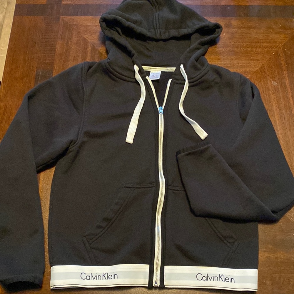 Calvin Klein Womens full zip hoody size small